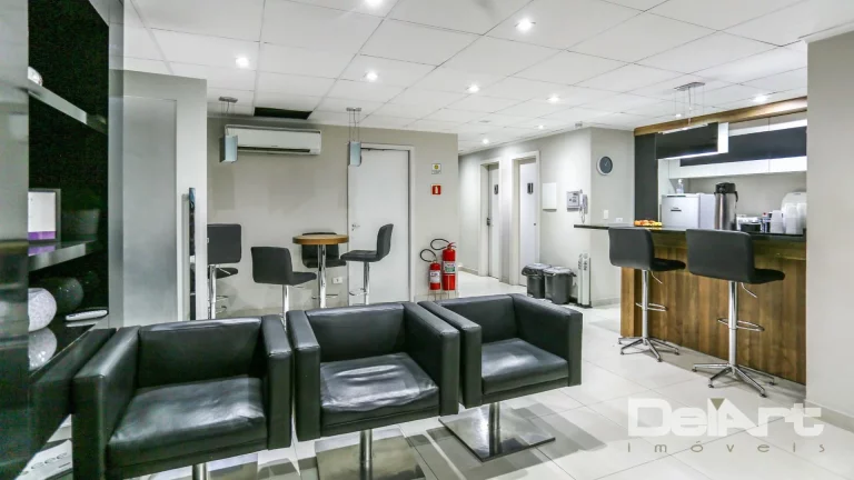 Imagem Sala/Conjunto Comercial LOCADA - 97,42m2 + 02 vagas - Edifício Curitibano Prime Center - R$ 800.000,00 - Água Verde.