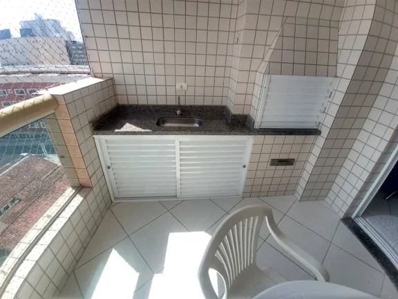 Imagem Apartamento com 2 quartos, 1 suíe, sacada gourmet e vista mar.