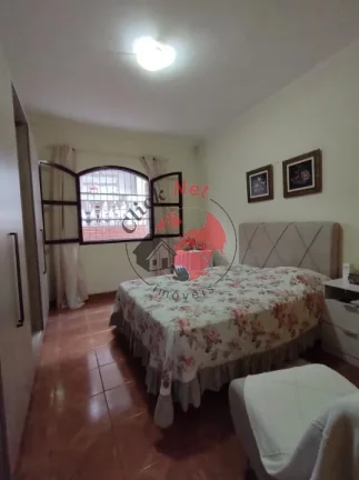 Imagem Casa Térrea estudo permuta de menor valor na praia de itanhaem ,3 dorms ,quintal e churrasq ,3 vagas bairro ,Parque São Vicente, Mauá