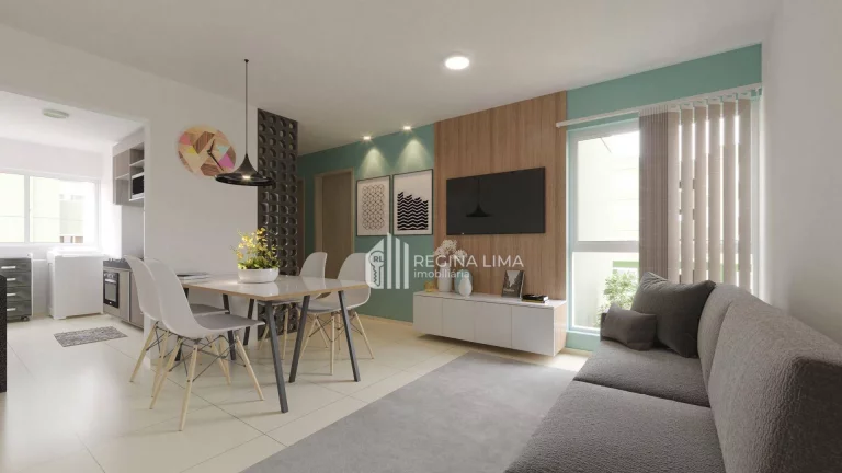 Apartamento em condomínio fechado, 2 dormitórios à venda por R$ 155.628,27- Condomínio Residencial LUCÍDIO FREITAS - Renascença - Teresina/PI