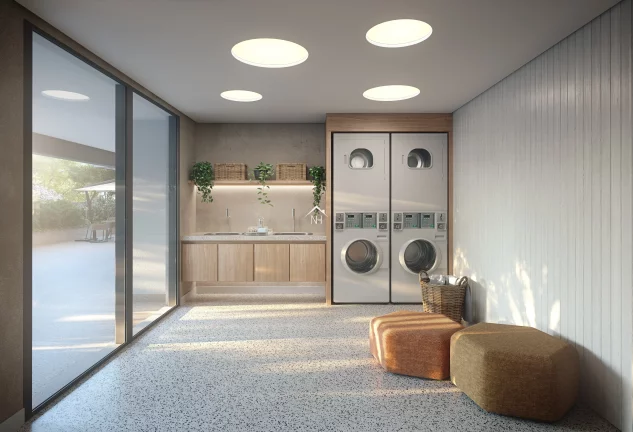 Imagem Studio de 37m c/ varanda, 1 vaga, salão de festas, piscinas adulto e infantil, fitness interno e externo, pista de cooper, brinquedoteca,churrasqueira