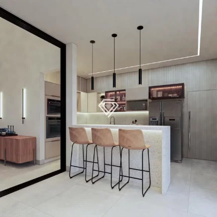 Imagem Casa 3 Suítes + Escritório, 210 m² c/ lazer na 505 Sul