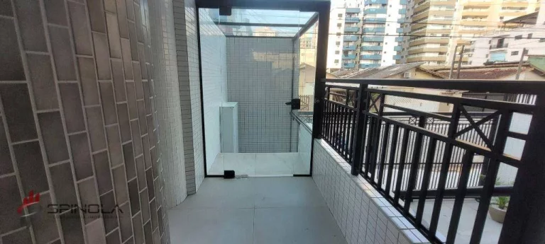 Imagem Apartamento com 3 dormitórios à venda, 109 m² por R$ 910.261,00 - Vila Guilhermina - Praia Grande/SP