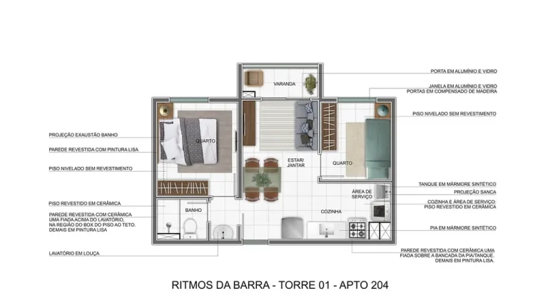 Imagem Apartamento Barra Funda - 35M², 2 Dorms, Lazer Completo.