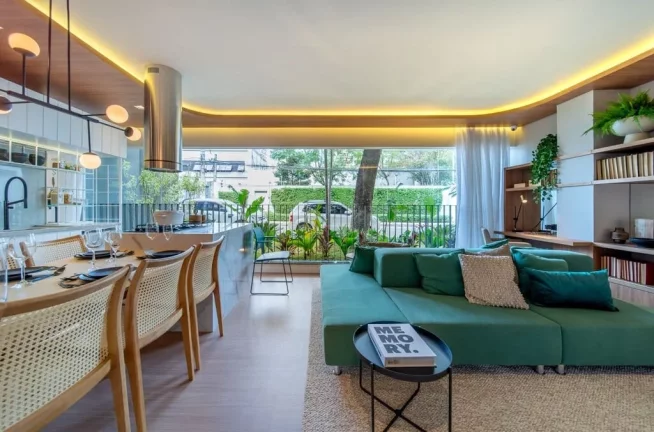 Imagem Duplex à venda em São Paulo, Brooklin Paulista, com 4 quartos, 161,55m2