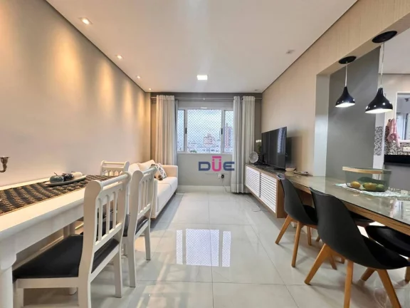 Imagem Apartamento com 2 dormitórios à venda, 70 m² por R$ 550.000,00 - Aparecida - Santos/SP