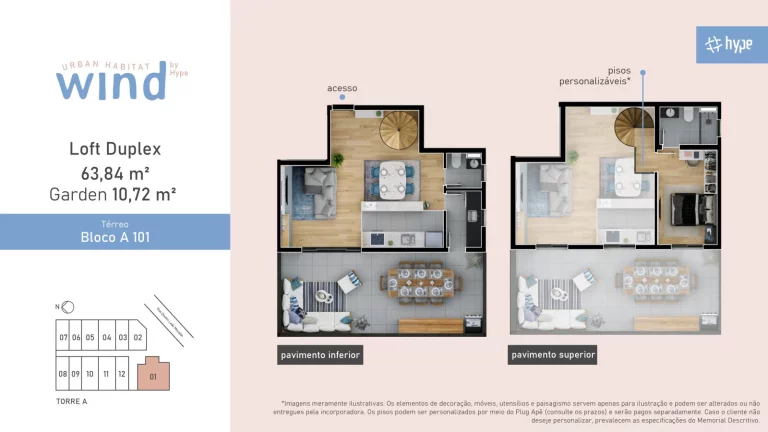 Imagem WIND - SEU NOVO APARTAMENTO EM SANTA FELICIDADE