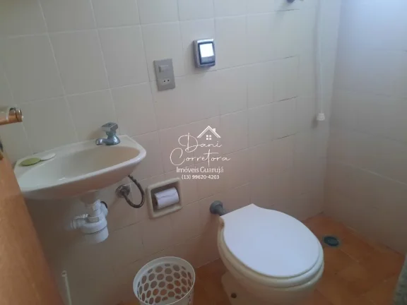 Imagem Apartamento com vista para o mar e lazer, 3 quartos com suíte e 2 vagas na Pitangueiras, Guarujá-SP - 165m² de área.