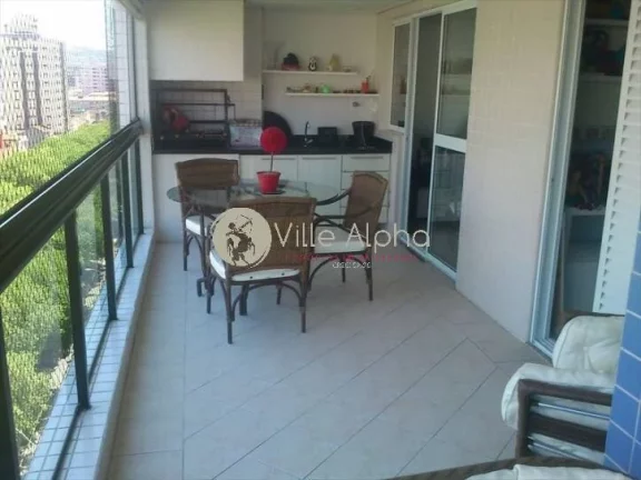 Imagem APARTAMENTO A VENDA NO GONZAGA COM LAZER COMPLETO E VARANDA GOURMET