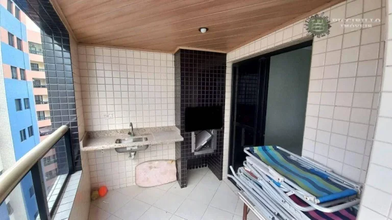 Imagem Apartamento com 2 dormitórios à venda, 72 m² por R$ 445.000,00 - Aviação - Praia Grande/SP