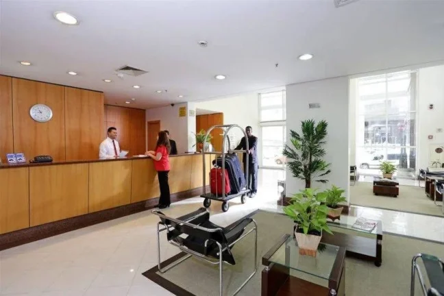 Imagem Flat disponível para venda no Astron Riema Paulista Classic Flat na Consolação, com 28m², 1 dormitório e 1 vaga de garagem