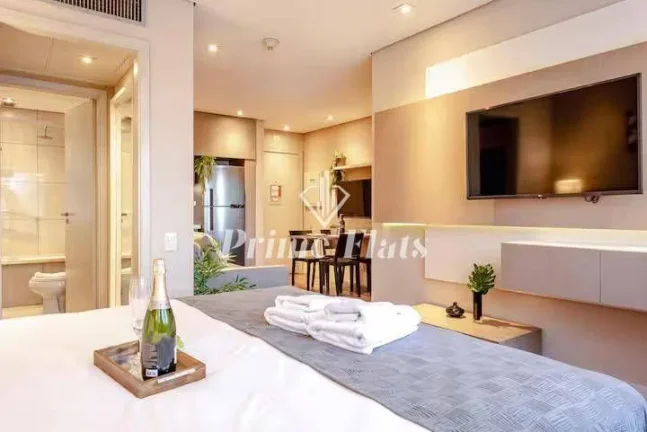 Imagem Apartamento disponível para venda no Hotel Transamérica Berrini, com 35m², 1 dormitório e 1 vaga de garagem