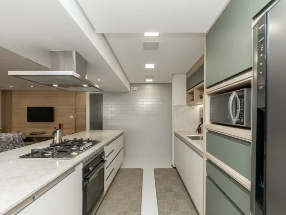 Imagem Apartamento Paraiso - 138M², 3 Dorms, 1 Suíte, 1 Vaga Determinada, Armários, Lavabo, Mobiliado.