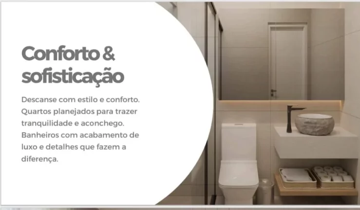 Imagem área privativa suíte 2 vagas elevador