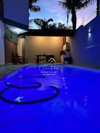 Imagem Casa Jardim Virginia com 4 quartos, 4 suítes, 3 salas e 8 vagas de garagem no Guarujá-SP, bairro Loteamento João Batista Julião!