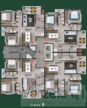 Imagem Apartamento 2 dormitórios para Venda em Camboriú / SC no bairro Tabuleiro
