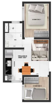 Imagem APARTAMENTO RESIDENCIAL em São Paulo - SP, Vila Ponte Rasa