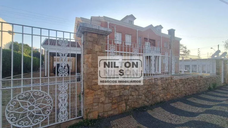 Imagem Casa com 4 dormitórios para alugar, 594 m² por R$ 30.000,00/mês - Nova Campinas - Campinas/SP