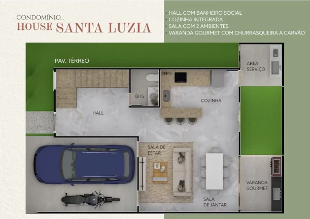 Imagem Condominio House Santa Luzia Mude Daqui 60 Dias