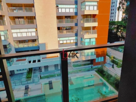 Imagem Apartamento com 1 dormitório, 24 m² - venda por R$ 460.000,00 ou aluguel por R$ 3.487,00/mês - Campo Belo - São Paulo/SP