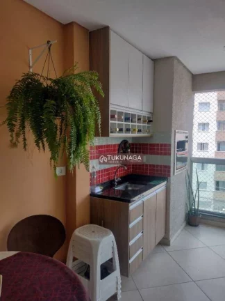 Imagem Apartamento com 3 dormitórios à venda, 76 m² por R$ 599.000,00 - Vila Galvão - Guarulhos/SP