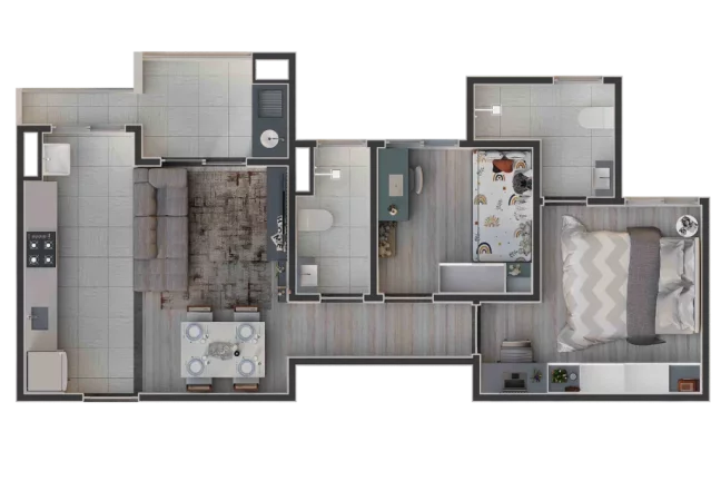 Imagem APARTAMENTO RESIDENCIAL em Suzano - SP, Vila Urupês