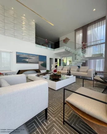 Imagem Casa de Alto Padrão em Condomínio no Portão, Lauro de Freitas-BA: 5 Quartos, 5 Suítes, 3 Salas, 2 Banheiros, 10 Vagas, 1.870m²