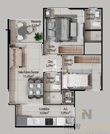 Imagem Apartamento 2 quartos em Andar Alto a poucos passos do mar de Itaparica!
