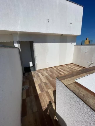 Imagem Cobertura com 2 dormitórios à venda, 102 m² por R$ 340.000,00 - Vila Humaitá - Santo André/SP
