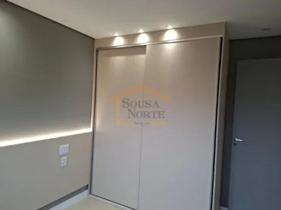 Imagem Apartamento tipo studio 39m², dispõe de 1 dormitório com armário, banheiro, sala dois ambientes,...