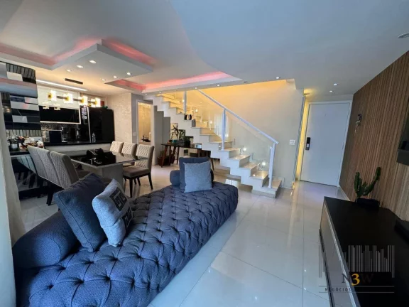 Imagem Apartamento duplex à venda no Alto de Pinheiros São Paulo SP com 2 suítes, 2 vagas de garagem e 80m²