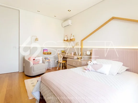 Imagem Fascinante residência contemporânea, totalmente mobiliada e com vista única para o campo de golfe à venda no Terras de São José I