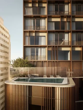 Imagem Apartamento à venda em São Paulo-SP, Pinheiros: 1 quarto, 1 banheiro, 28,00 m² - Condomínio Verah Jardins Design Studios!