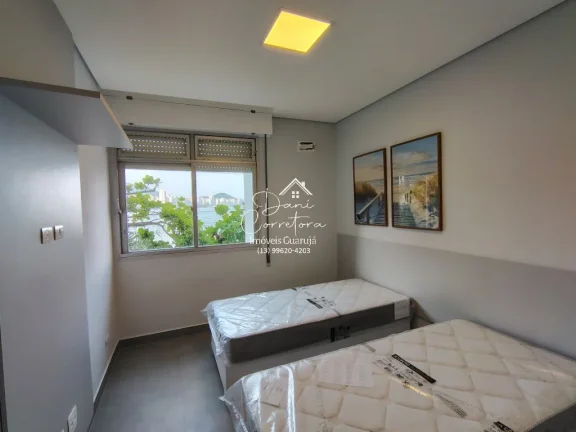 Imagem Venda de Apartamento de Luxo reformado na Vila Luis Antônio, Guarujá-SP: 3 Quartos, 1 Suíte, 2 Salas, 3 Banheiros, 1 Vaga de Garagem - 150,25 m².