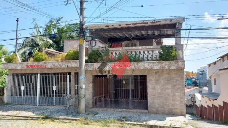 Imagem Sobrado Antigo à venda para construção de prédio, bairro Vila Linda, Santo André