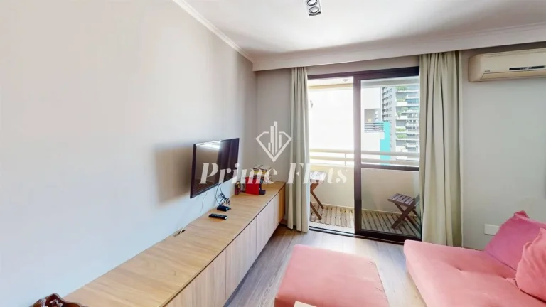 Imagem Flat disponível para locação no Hotel Slaviero Essential São Paulo Ibirapuera, com 35m², 1 dormitório e 1 vaga