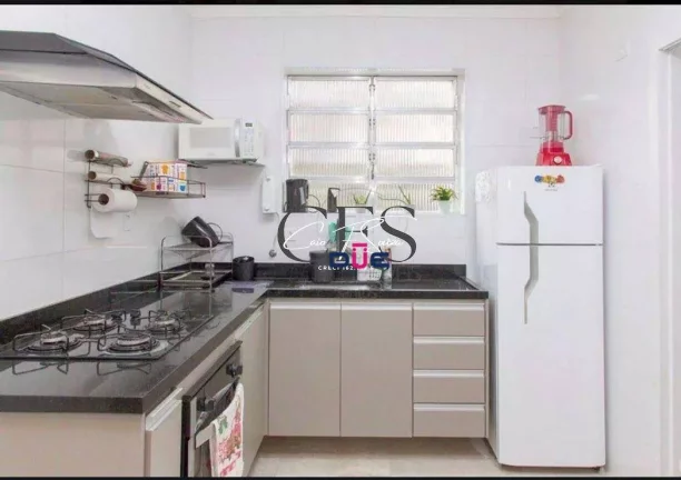 Imagem Apartamento com 2 dormitórios à venda, 79 m² por R$ 495.000 - Boqueirão - Santos/SP