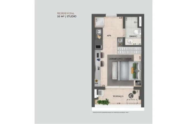 Imagem APARTAMENTO RESIDENCIAL em São Paulo - SP, Vila Clementino