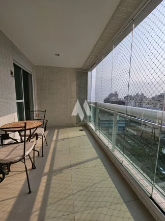 Imagem Apartamento alto padrão à venda com 3 suítes e Vista para o mar no bairro da Aparecida em Santos/SP