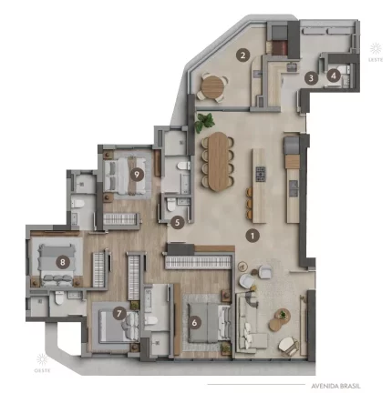 Imagem COBERTURA RESIDENCIAL em Balneário Camboriú - SC, Centro