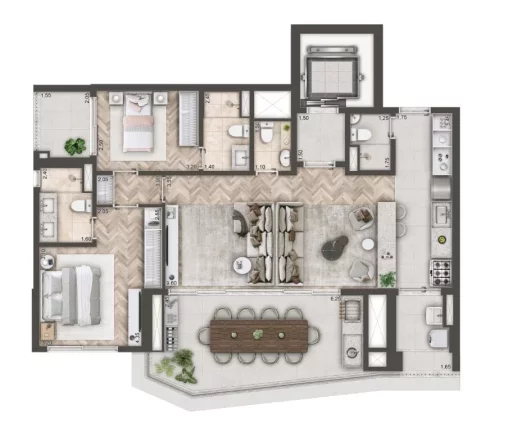 Imagem Apartamento em Brooklin Novo - São Paulo SP