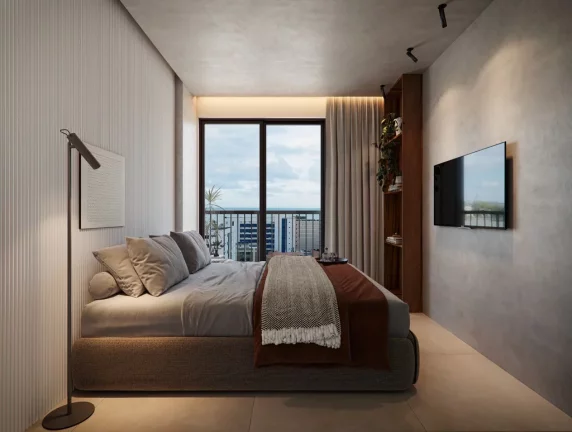 Imagem Apartamento à venda em João Pessoa, Cabo Branco, com 2 quartos, 60,5m2