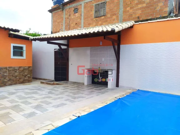 Imagem Casa com 3 dormitórios à venda, 392 m² por R$ 550.000 - Porto do Carro - São Pedro da Aldeia/RJ