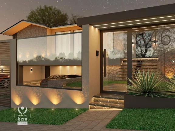 Imagem Casa Térrea de 332m² com terreno de 740m² em Curitiba/PR.