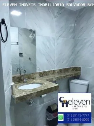 Imagem Apartamento para Venda em Salvador, PituaÇu, 1 dormitório, 2 banheiros, 1 vaga