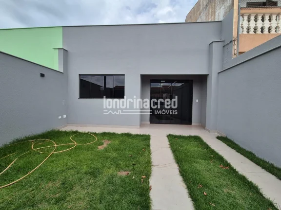 Imagem Casa com 2 quartos (1 suíte), planta bem distribuída, 2 vagas, 80m² construídos em terreno de 125m² na região sul de Londrina