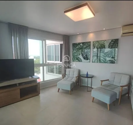 Imagem Luxo e Vista Mar: Apartamento Decorado no Transatlântico, 8º Andar – Balneário Piçarras
