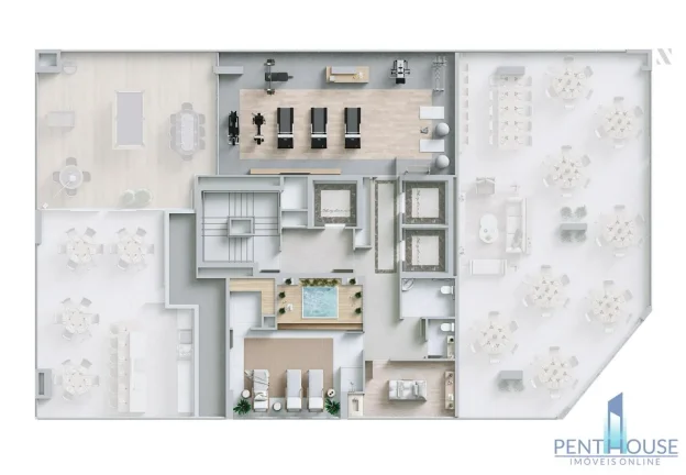 Imagem Apartamento Quadra Mar para Venda em Balneário Camboriú, PIONEIROS, 4 dormitórios, 4 suítes, 5 banheiros, 3 vagas