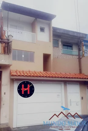 Sobrado Encantador c/ 3 dorms, 1 suíte, 6 vagas e Sacada - Jardim Las Vegas