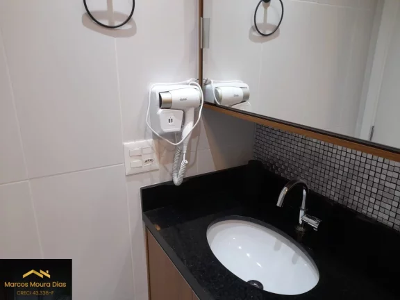 Imagem Apartamento Studio na Pompeia, Novo e Mobiliado com 27 m²